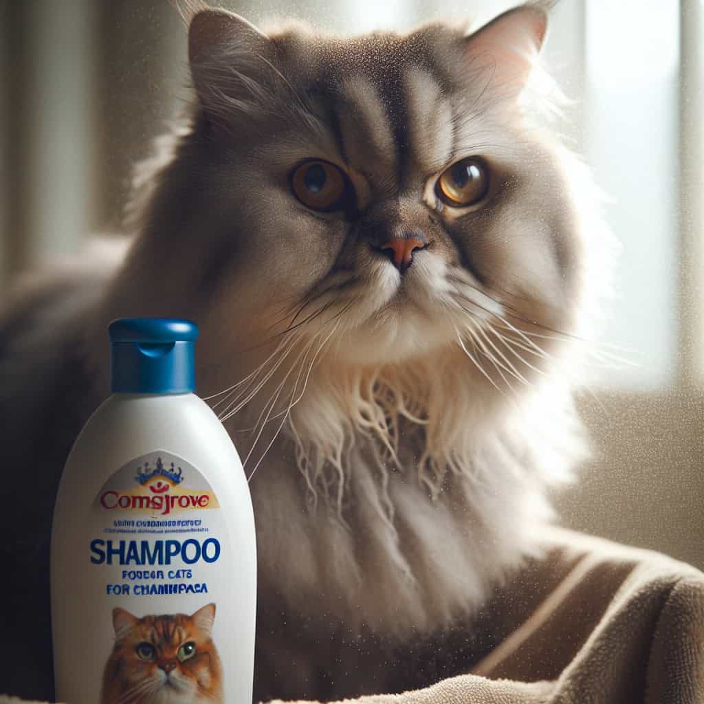 שמפו ללא שטיפה לחתולים