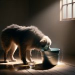 למה הכלב שותה מהאסלה כשיש לו מים בקערה?