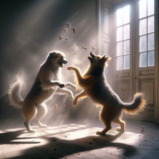 למה כלבים מנערים את הצעצועים שלהם באגרסיביות?