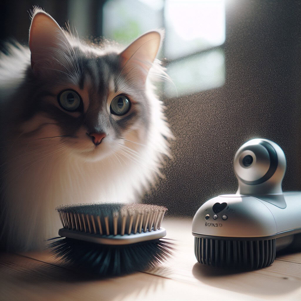 מברשות טיפוח אוטומטיות לחתולים