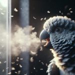 תוכי מתנפח ונושם בפה פתוח – מה עושים?