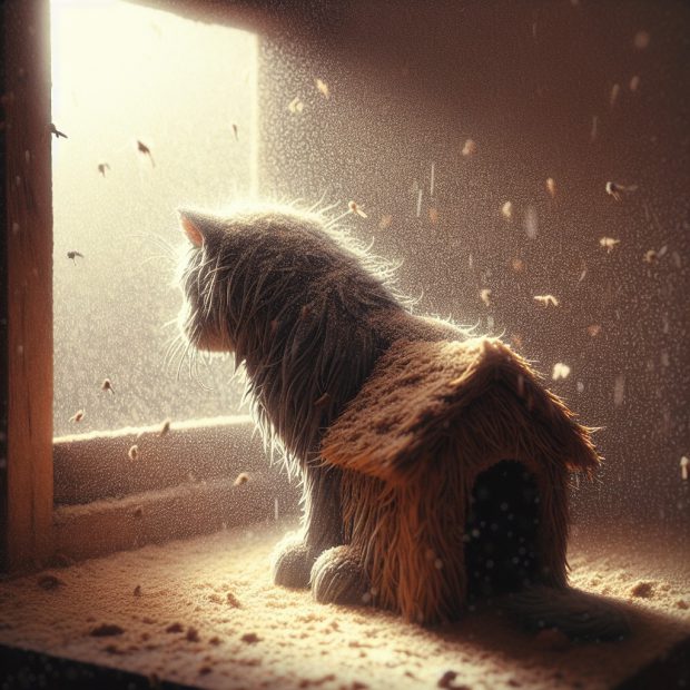 איך מכינים בית מחסה לחתולי רחוב בגשם