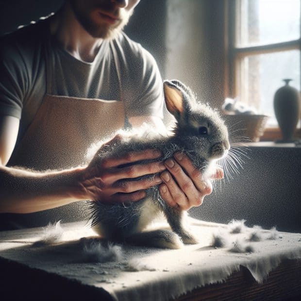 איך מרימים ארנב נכון בלי לשבור לו את הגב?