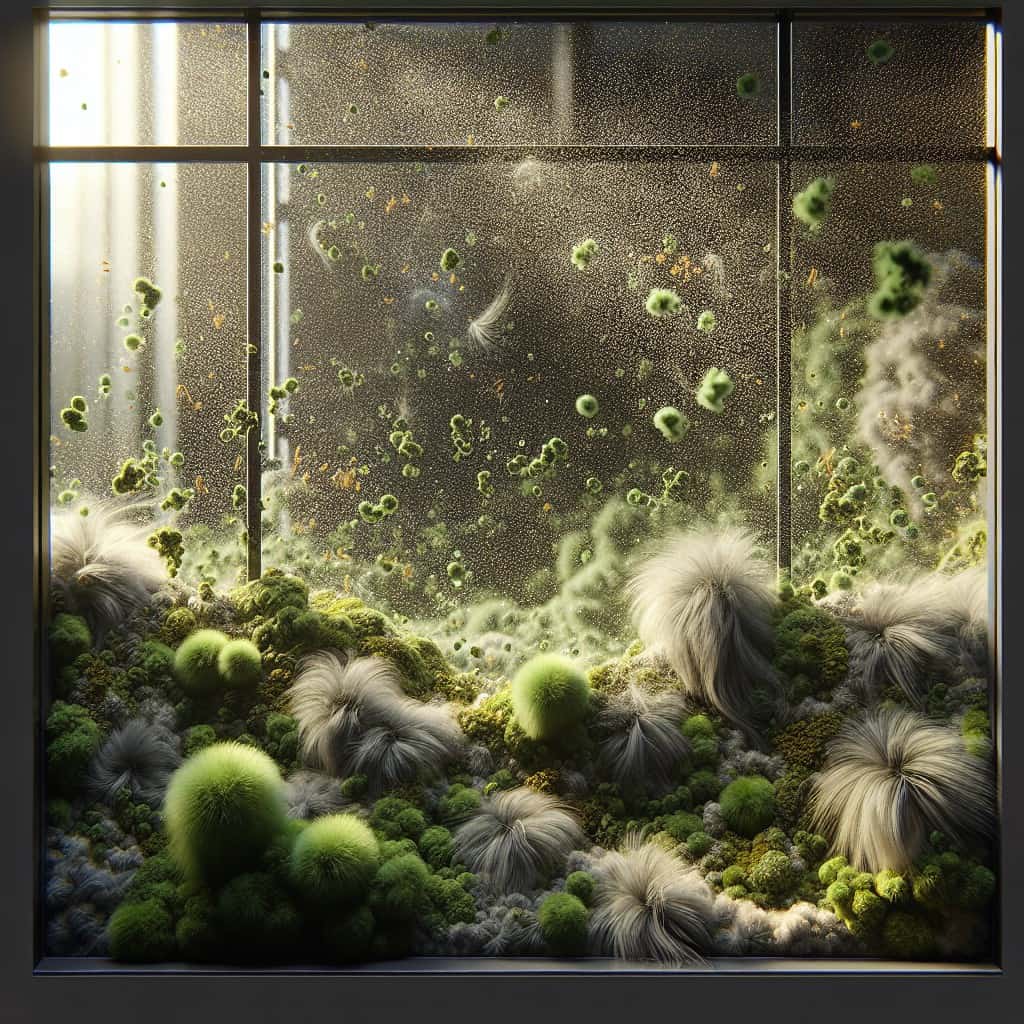 אצות ירוקות על הזכוכית – איך נפטרים מזה?