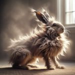 ארנב ראש אריה טיפוח הרעמה המיוחדת