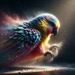 האם תוכים יכולים ללמוד לבצע טריקים