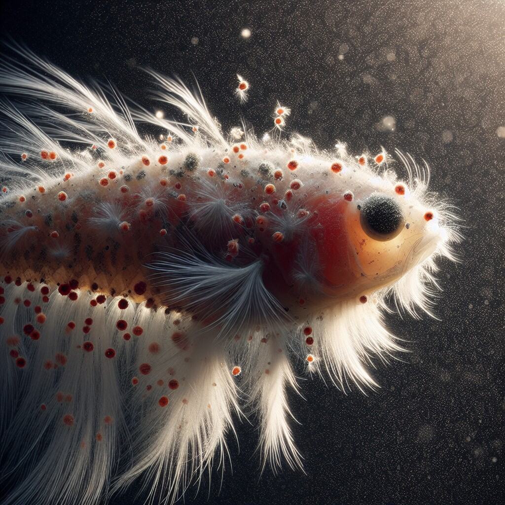 זיהוי טפילים חיצוניים אצל דגי נוי