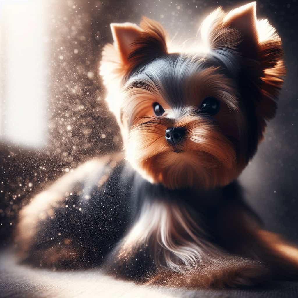 כלב יורקשייר טרייר אופי נועז בגוף זעיר