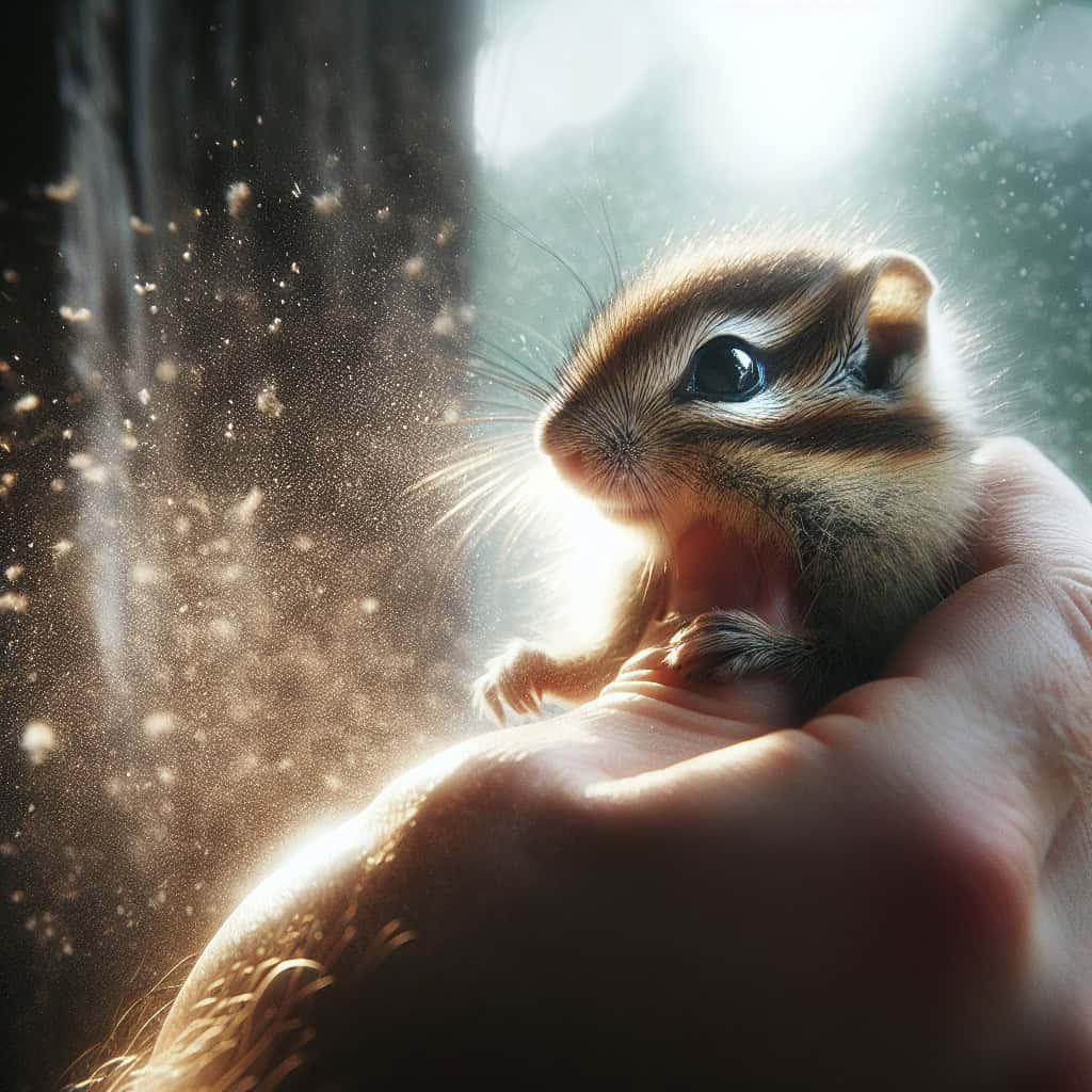 אוגר סיבירי נשכן איך מרגילים אותו לידיים בעדינות