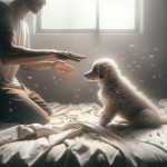 איך ללמד גור כלבים לא לקפוץ על המיטה