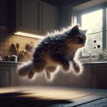 איך למנוע מהחתול לקפוץ על השיש במטבח