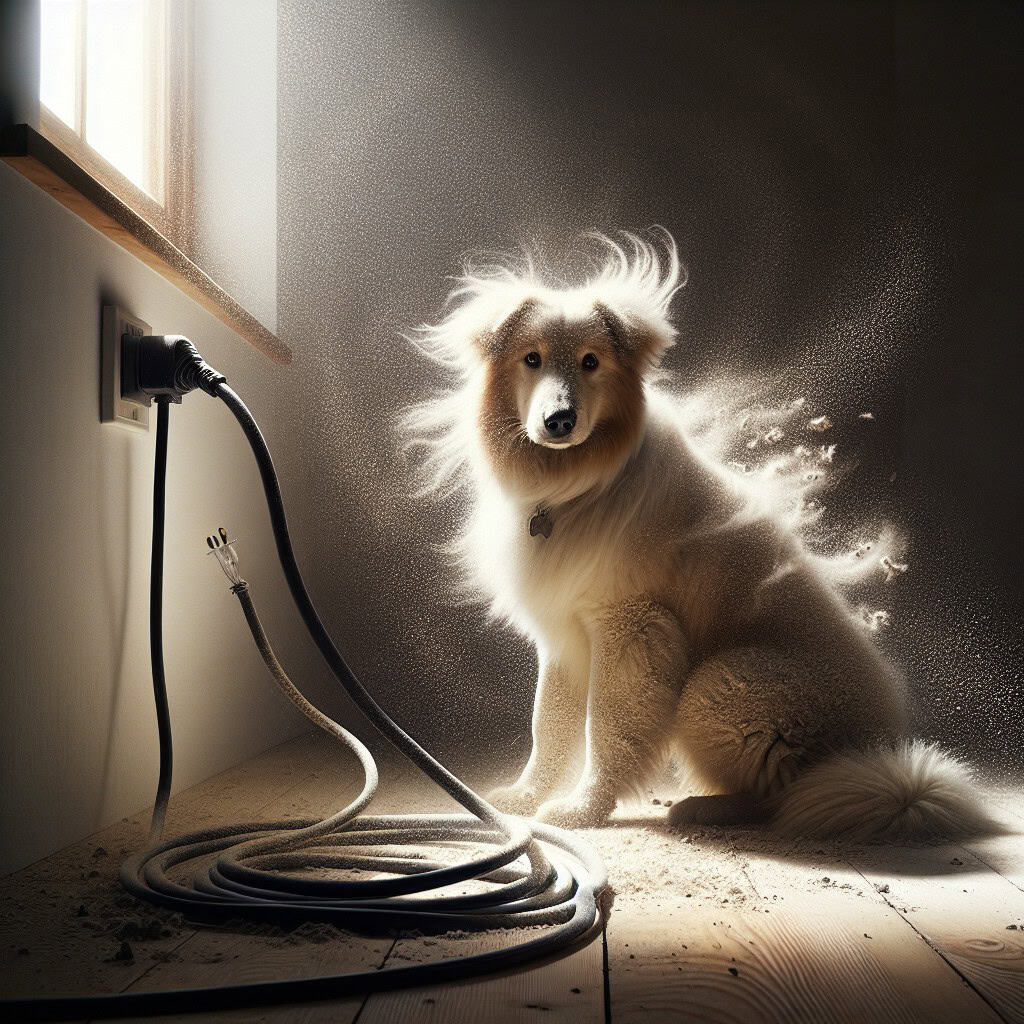 איך למנוע מהכלב ללעוס כבלים של חשמל