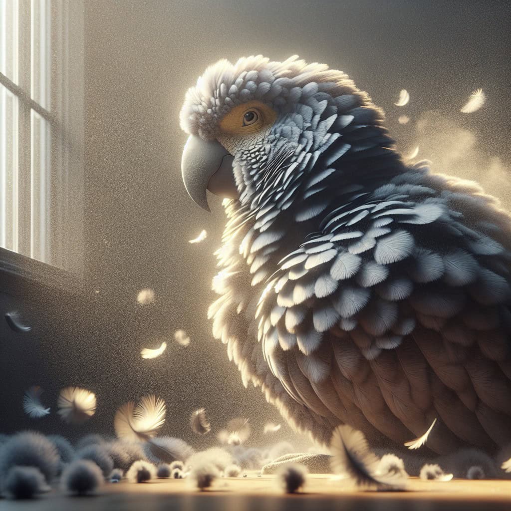 איך למנוע מריטת נוצות אצל תוכים גדולים