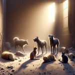 איך לעזור לכלבים וחתולים משוטטים בקיץ