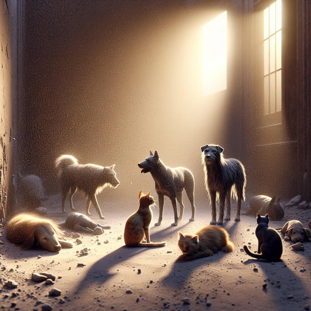 איך לעזור לכלבים וחתולים משוטטים בקיץ