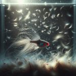 דג טטרה אף אדום דג להקה שקט ורגוע