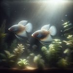 דגי גורמי פנינה דגים שקטים לאקווריום צמחיה