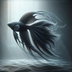 דגי סקלר שחור יופי ואלגנטיות באקווריום