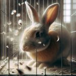 האם ארנבים צריכים מקום מסתור בתוך הכלוב