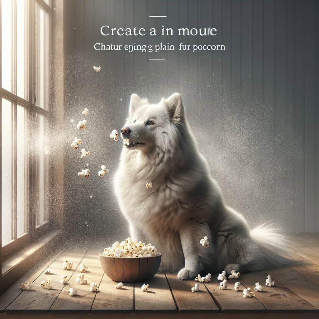 האם מותר לכלב לאכול פופקורן ללא מלח