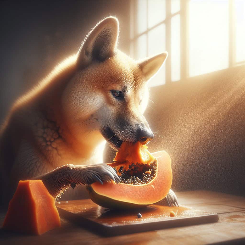 האם מותר לתת לכלב פפאיה כחטיף