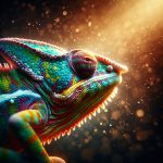 זיקית פנתר צבעים מדהימים ודרישות לחות גבוהות