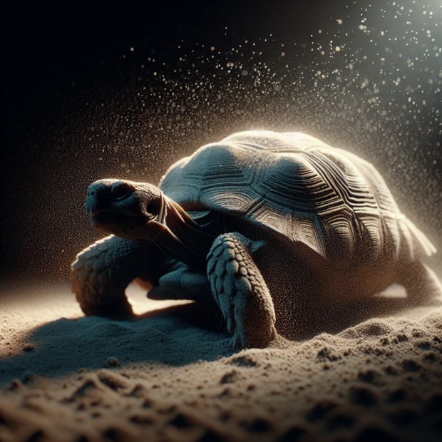 חרדון סיני לטאה פעילה ומרתקת לתצפית