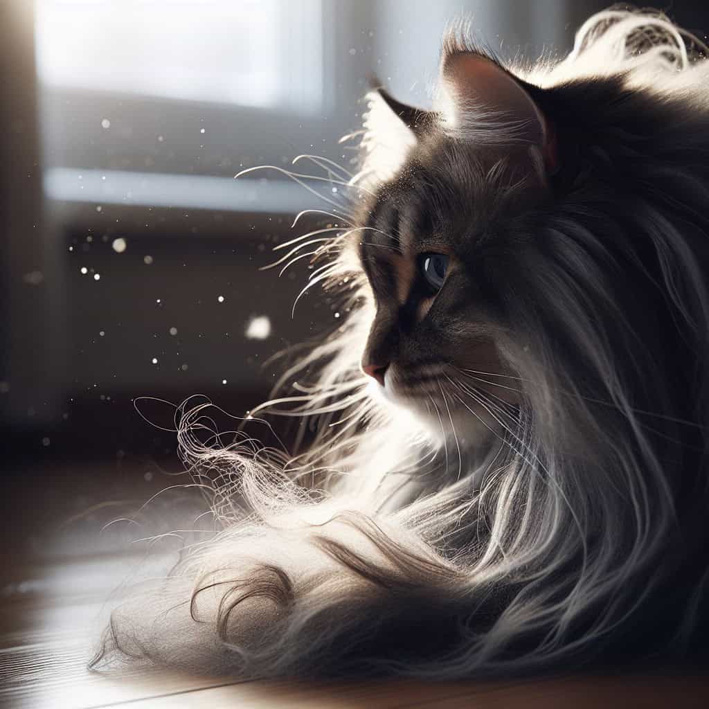 חשיבות סירוק יומי לחתולים ארוכי שיער