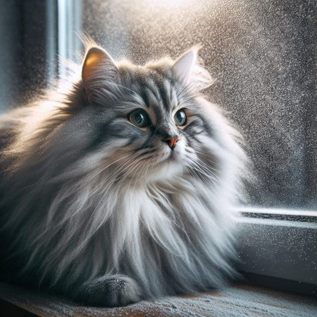 חתול סיבירי היפואלרגני ומתאים לאקלים קר