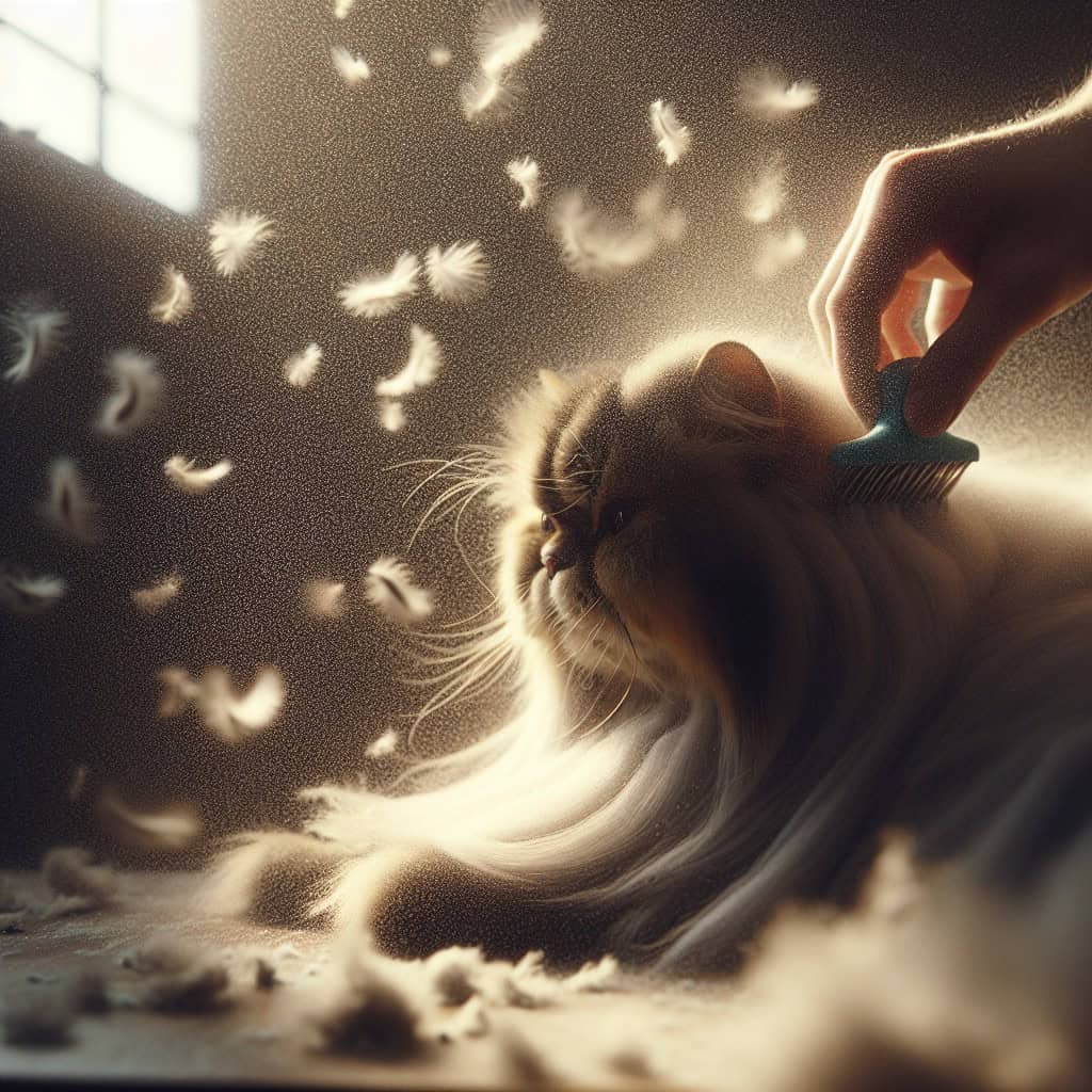 טיפול באוגר סורי ארוך שיער וטיפוח הפרווה