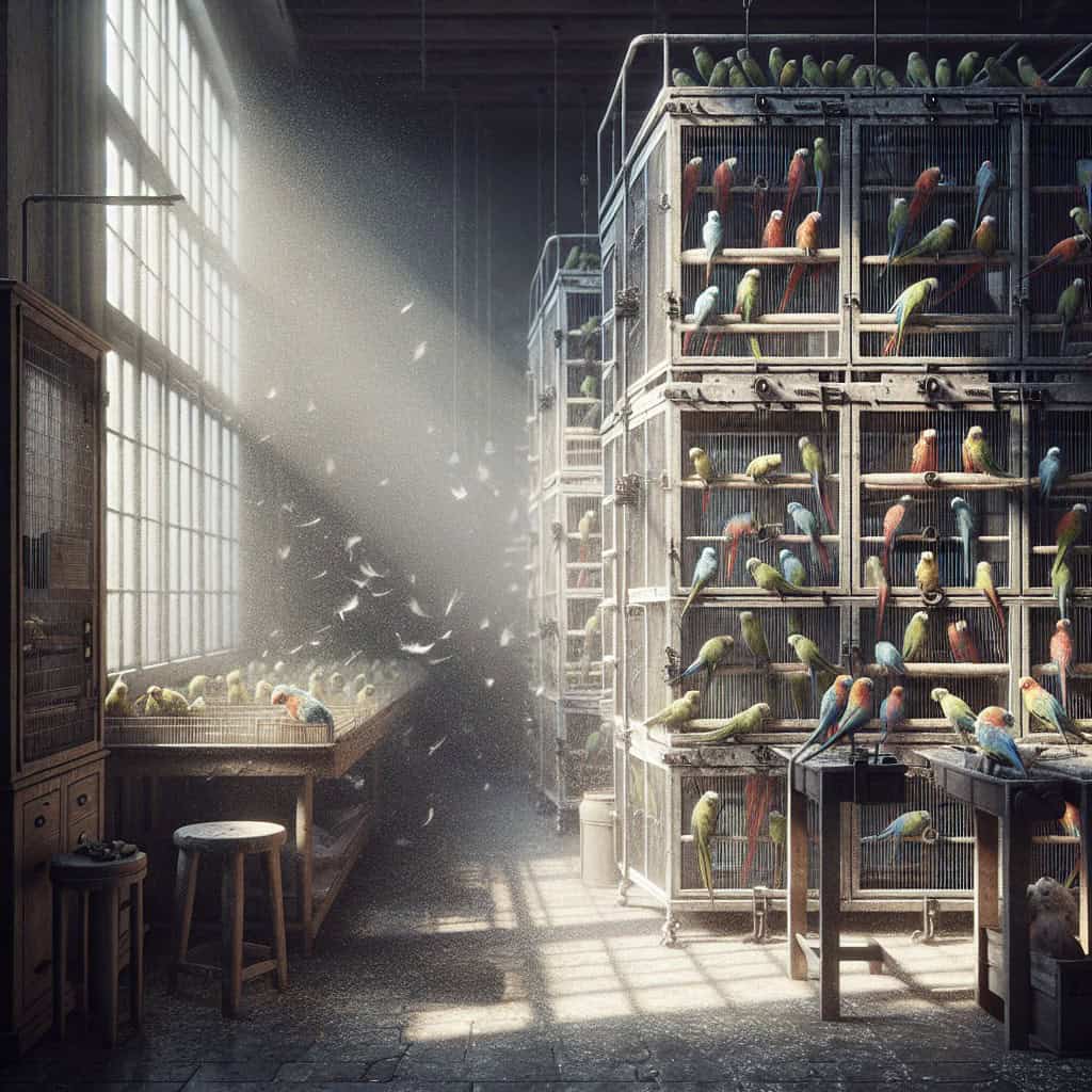 כלובים לתוכים גדולים חשיבות המרחב והחוזק