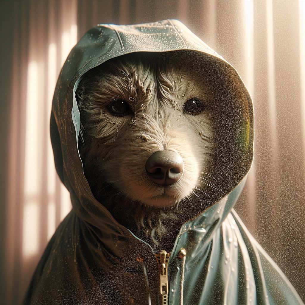 מעיל גשם לכלב האם זה פריט אופנה או צורך