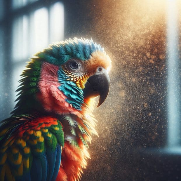 תוכי רוזלה צבעוניות מרהיבה וקול נעים