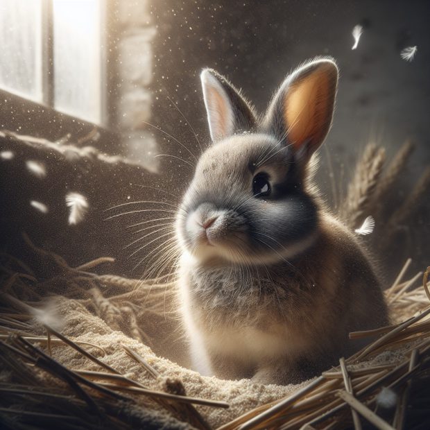 איך יודעים אם הארנב סובל מטפילים באוזניים