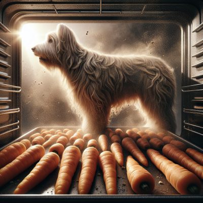 איך להכין חטיף גזר בריא לכלב בתנור