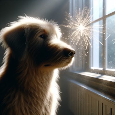 איך ללמד כלב לא לפחד מזיקוקים