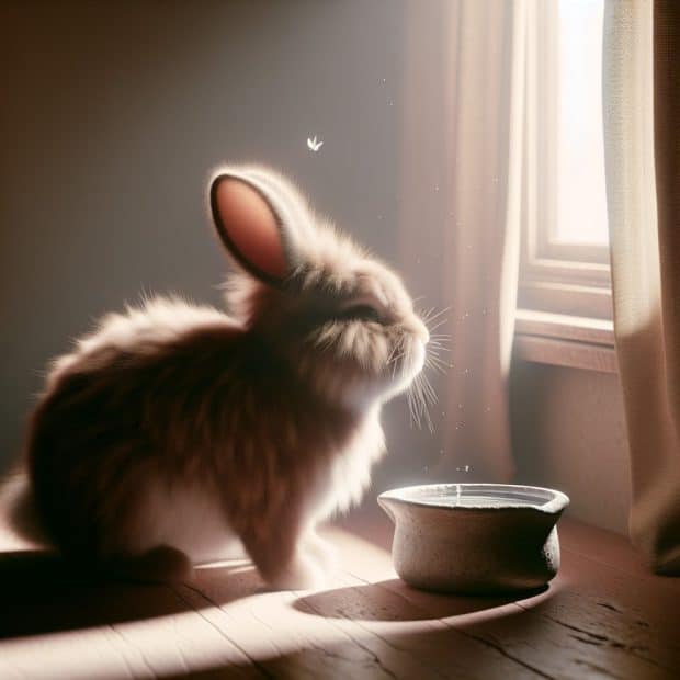 בחירת כלי מים נוח לשתייה לארנבון