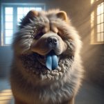 כלב צאו צאו לשון כחולה ואופי של חתול