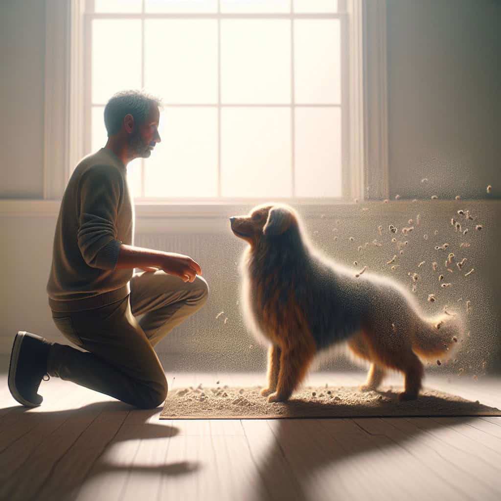 פקודת ארצה באילוף כלבים שלב אחרי שלב